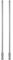QUARKZMAN 2Pcs Embout de Tournevis Cruciforme Phillips #2 Ph2 Tige Hexagonale 1/4 8 (200mm) Long en Acier S2 Magnétiquepour Tournevis Électrique 0.177 (4.5mm) Tige