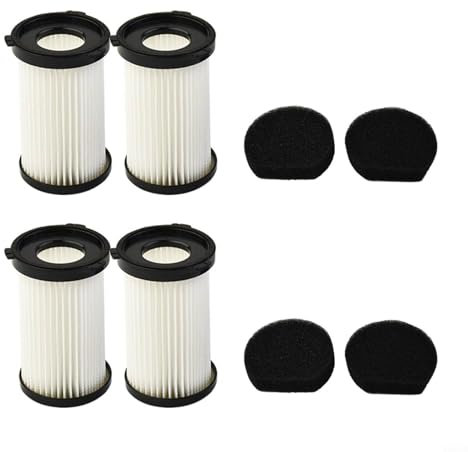 WIIYENA Kit de filtro de aspiradora para Cecotec para Conga para Thunderbrush 520 550 560 E para Handyforce 2761 2759 piezas de repuesto filtros lavables esponjas