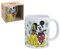 Taza Mickey Disney de cerámica modelo mug con impresión sublimática cuenco de desayuno 325 ml para niños