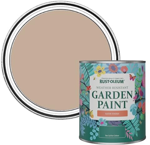 Rust-Oleum Mould Resistant Garden Paint in Satin Finish - Smitten 750ml