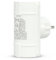 Garza 430000 Adattatore Doppio Laterale (2 Prese Schuko) con Presa di Terra, Formato Blister, Bianco, 2 Tomas