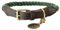 HUNTER List Hundehalsband, Leder, maritim, strapazierfähig, wetterfest, geschmeidig, 70 (XL), oliv