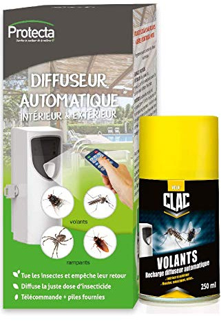 MOUCH'CLAC (Diffuseur+Recharge, Jaune