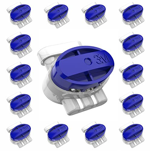 30 Conectores de Cable para Robot cortacésped SHS, Relleno de Grasa, terminales de conexión, bornes de conexión, Cable de limitación Compatible con Gardena/Bosch, Husqvarna/Worx/Honda/ROBOMOW/iMow