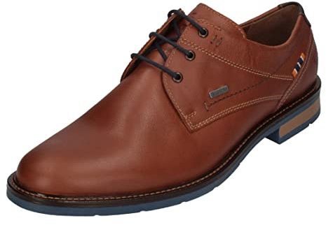 FRETZ men Andrew Halbschuhe in Übergrößen Braun 6942.4212-71 große Herrenschuhe, Größe:46