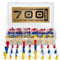 BAURIX® Capicorda Elettrici set 700 pezzi - Connettori per cavi elettrici diverse misure per sezioni di cavo [0,50-6mm²] - Connettori Elettrici, Terminali Elettrici, Capicorda Elettrici assortiti