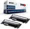 2X Print-Klex Tonerkartuschen kompatibel für Samsung Xpress C 480 FN Xpress C 480 FW Xpress C 480 Series Xpress C 480 W Xpress C 482 W CLT404BK CLT404S CLT-404BK Black Schwarz - Office Pro Serie