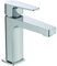 Ideal Standard BC687AA Cerafine D Waschtischarmatur Grande ohne Ablauf, Bad-Wasserhahn mit Auslauf, Mischbatterie Waschbecken, Wassersparend BlueStart, Chrom
