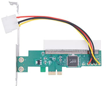 WANGCL PCIE zu PCI Konverter PCI Slot Erweiterungskarten mit 4-Pin Power Anschluss
