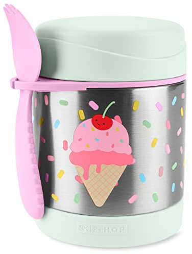 Skip Hop Tarro aislado de comida para bebés, chispas, helado