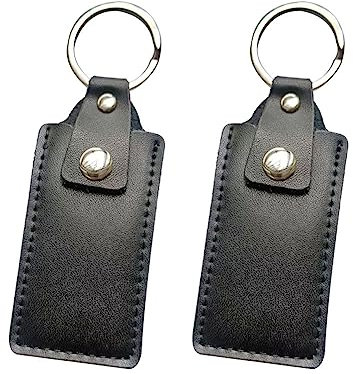 XNDGURE 2PCS Dermis USB Storage Case USB Flash Drive Leather Cover for USB Flash Drive Leather Case for USB Flash Drive Flash Drive and Easy Storage (Rectangle)