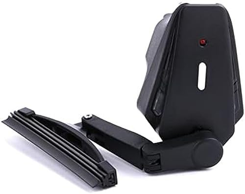 Motorcycle High Definition Silent Wiper Kit, Universal Motorcycle Helmet Electric Wiper Motor Helmet Windshield Wiper Compatible With Most Visor IP65 Waterproof