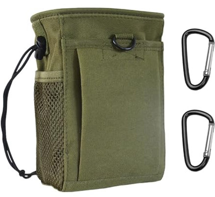 EHDWXVZM 1 Aufbewahrungstasche Mit Kordelzug Und 2 Schwarze Karabiner, Bergsteigertasche, Multifunktionale Aufbewahrungstasche, Handytasche, Tragbare Aufbewahrungstasche