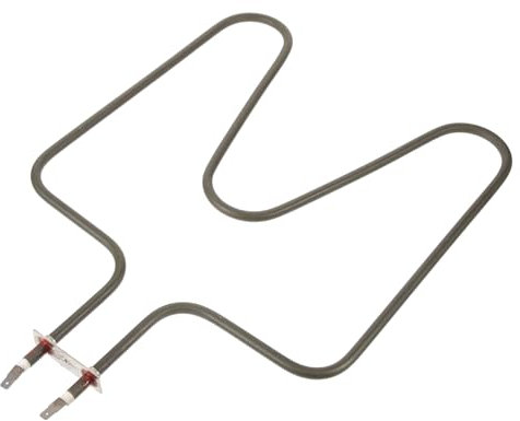 Milisten Tubular Heater Electric Heating Tube Furnace Wire for Home Steam Sauna and Outdoor Sauna Replacement Heating Element Stainless Steel 40.5X29X1Cm