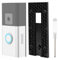 AMFUN Selbsthaftende Doorbell Halterung, Ohne Bohren Halterung für Video Doorbell 3/3 Plus/4/Battery Doorbell Plus/Pro, Türhalterung Wandhalterung Doorbell Zubehör für Wohnungs Büro