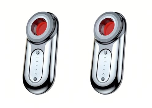 Lancoon 2-Pack Portable Versteckte Kamera Detektor GPS Bug Kamera Detector Anti-Überwachung Anti-Sneak Verhindern Tracking Gerät für Auto Home Hotel Travel Office