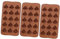 Mikinona Backform Kackhaufen Lustige Gießform Für Schokolade üßigkeiten Und Desserts 15 Fächer Schokoladenbraun Ideal Für Kreative Backprojekte