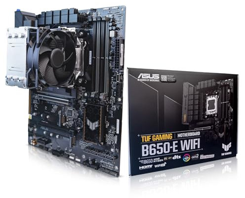 CPU Motherboard Bundle: Ryzen 5 7600X3D 4.7GHz • TUF Gaming B650-E WiFi Motherboard • No RAM