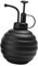 Happyyami regadera agua neblina aerosol para plantas Boquilla rociador de jardín sante spray garrafa señor pulverizador de plantas botellas de pulverización de plantas Acero inoxidable Black