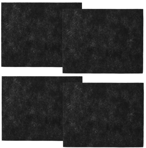 Mobestech 4 Pack Activated Carbon Filter Sheets for Air Conditioning and Air Vent Filters High Airflow Replacement for Improved Indoor Quality