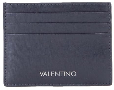 Valentino portacarte Marnier Card Holder Blu blu scuro