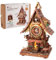 ROKR 3D Puzzle Kuckucksuhr Erwachsene, 3D Holzpuzzle Uhrenmodellbausätze, Geschenke und Dekoration für Erwachsene, Cuckoo Clock Mehrfarbig, LC901C
