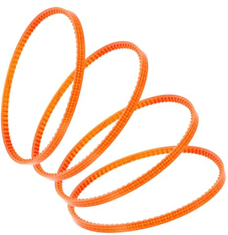 Homoyoyo 4pcs Replacement Belts for Cotton Candy DIY Machine Efficient Sugar Dispenser Parts Easy to Install for Cotton Candy Maker Accessories