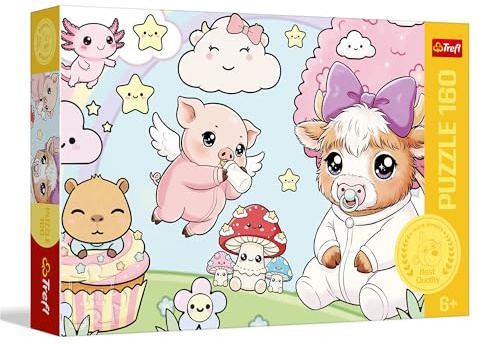 Trefl - Puzzle 160 Teile, Kleine Tierchen, Puzzles mit Tieren,5+