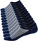 Ueither Calzini Fantasmini Uomo Sneaker Calze Taglio Basso Corti，Calze Invisibili in Cotone (Blu Navy (6 Paia),38-44)