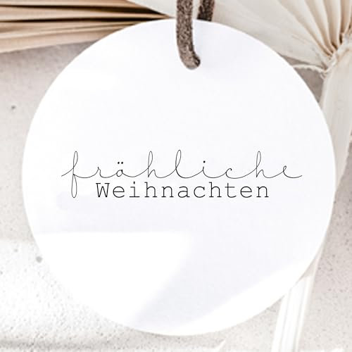 Stempel fröhliche Weihnachten, Weihnachtsstempel, Adventskalender, Weihnachten, Weihnachtskarte, Stempel Weihnachten