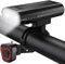 DOVEYI Éclairage vélo,Lampe Velo LED puissantes 6400mAh Phare de Luminosité 2400 Lumen Ensemble Lumière Vélo Rechargeable Étanche Avant et Arrière pour VTT, VTC