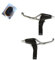 Promax BMX Bremshebel Set Links/rechts Bremsgriffe für V-Brake inkl. 1 x Schlauchflicken