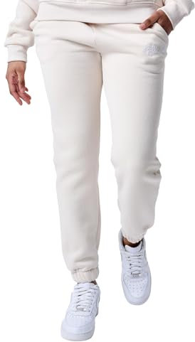 Project X Paris Bas de Jogging Femme Signature Ivoire L
