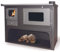Megashopitalia Stufa a Legna Cucina a Legna con Forno in Acciaio Venezia Maxi 10,3-15 kW Piano Cottura