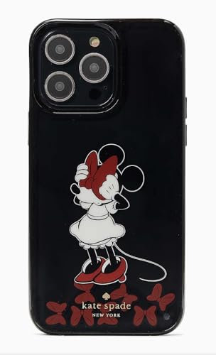 kate spade new york Kate Spade Minnie Mouse Bow Liquid Resin iPhone 14 Pro Case