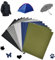 TANCUDER 15 Sheets Nylon Repair Patches Down Jacket Patches Self-Adhesive Repair Patch Fabric Repair Stickers Waterproof Tent Repair Tape Kit for Jacket Tent Clothes Outerwear Bag Repair, 5 Colors