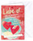 KE - Glückwunschkarte zur Hochzeit, Glückwunschkarte zur Hochzeit, Hochzeitskarte, Vermählung, inkl. Umschlag, DIN B6 Format, weiß, Motiv: zwei Herz-Luftballons