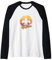 Pfadfinder Retro Lilie für Scout Raglan