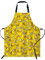 Smooffly Schürze mit Entenmotiv, verstellbar, Kochschürze, Unisex, für Damen und Herren, perfekt für Zuhause, Küche, Backen, Gartenarbeit, Restaurant, Kaffeehaus, Grillen, Ente, 27x31 Inch