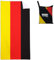 Zomer Strandtuch groß 90x180 cm Deutsche Flagge Towel Mikrofaser Badetuch Schnelltrocknend für Damen Herren Schwimmen Reise Urlaub Sauna Yoga