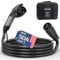 EV Charger Extension Cord, J1772 50 Amp Extension Cord, Compatible with Level 1/Level 2 EV Charger, SAE J1772, Car Charger Extension Cord with Carrying Bag,