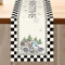 Aitsit Weihnachten Wichtel Tischläufer Weihnachtsdeko Winter Wasserabweisend Modern Weihnachtstischläufer Für Drinnen Und Draußen Party Küche Esstisch Dekoration 40×180cm (Weihnachten Wichtel)