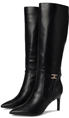 Tommy Hilfiger Jullie, Stivali ad Altezza Ginocchio Donna, Nero 001, 38 EU