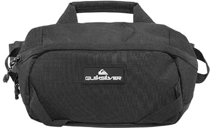 Quicksilver - Liberated Brands Herren Tailblock Waistpack Pack Fanny Gürteltaschen, Schwarz, Einheitsgröße