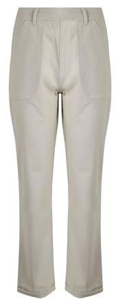 Weird Fish Malorri Chino Trousers Stone Size 16