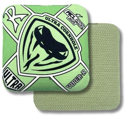 Ultra Cornhole Bags Viper-R Cornhole Bag Set - ACL Approved (Grün)