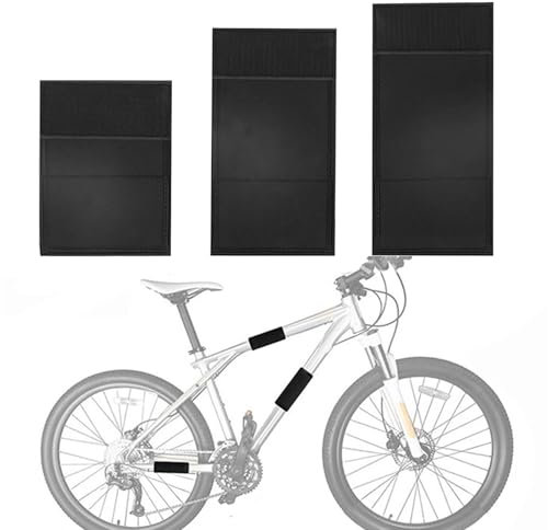 Protection de Cadre de Vélo, Cadre de Transport de vélo, Accessoires pour vélo, Carbone Vélo Accessoires Protection Contre Les Rayures, Peut Être Utilisée sur Les VTT, Les Vélos De Route