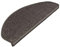 etm Original Stufenmatten Treppen-Teppich 15er Spar Set 20 Farben und 20 Modelle zur Auswahl (Anthrazit, Halbrund 65 x 23,5 cm) Dynasty