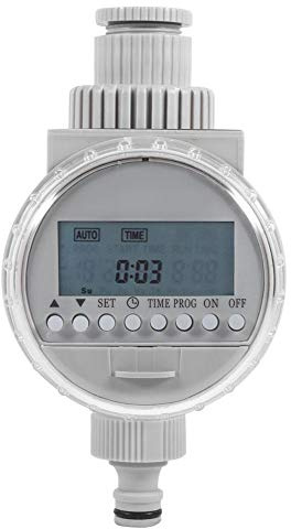 Solar Bewässerung Timer, Acogedor Elektronische Wasser Timer Solarbetriebene automatische Bewässerung Timer Bewässerungssteuerung, LCD Digital Bewässerung Timer für Garten