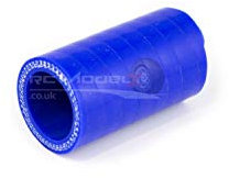 25mm Bore Silicone Polyester Reinforced Exhaust Hose Blue